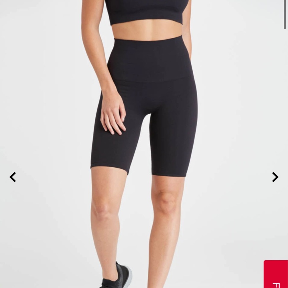 SPANX Look At Me Now Bike Short, 8” - black